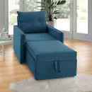 Poltrona Icaria 3 em 1 + Almofada Camurça