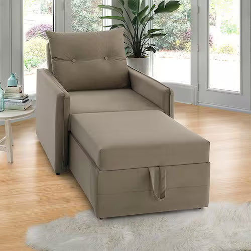 Poltrona Icaria 3 em 1 + Almofada Camurça