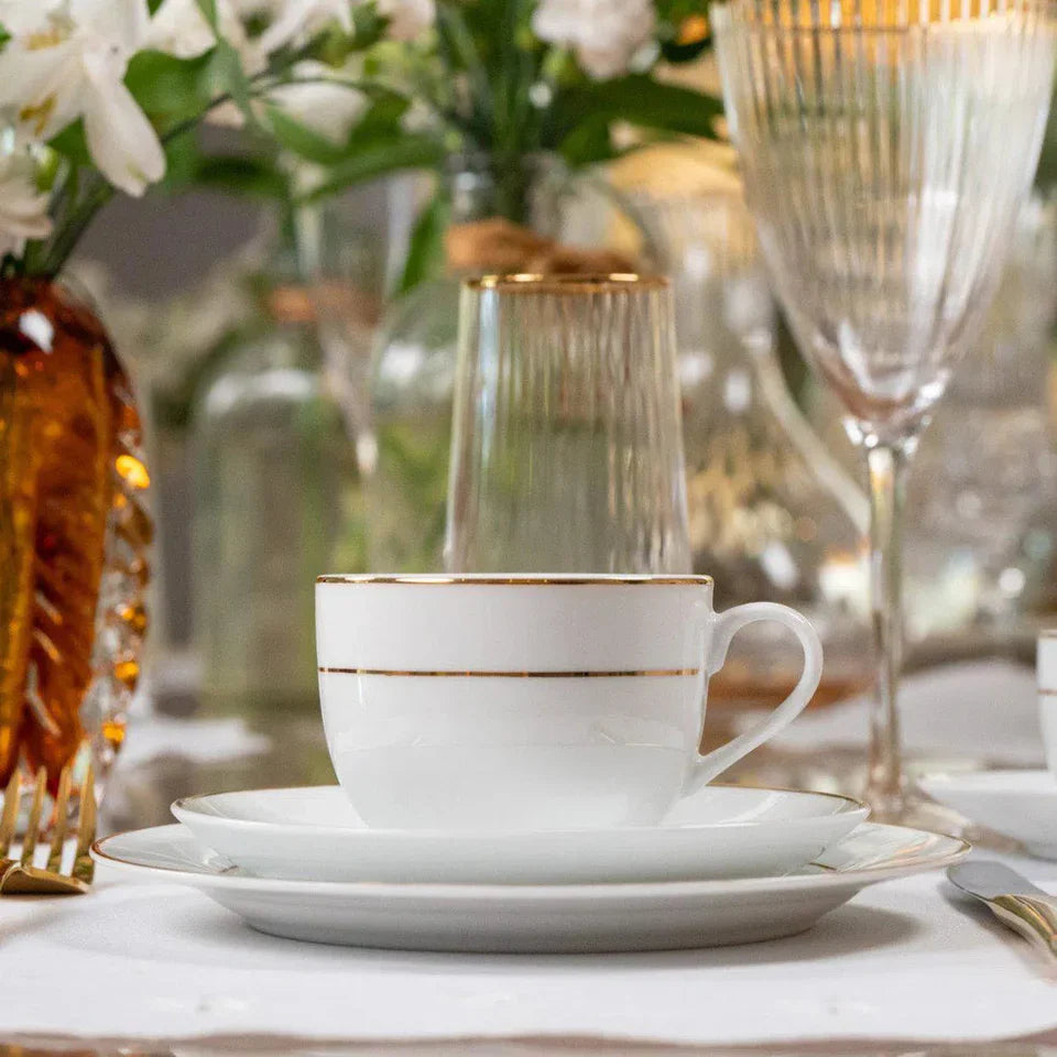 Aparelho de Jantar Majesty Gold 42 Peças