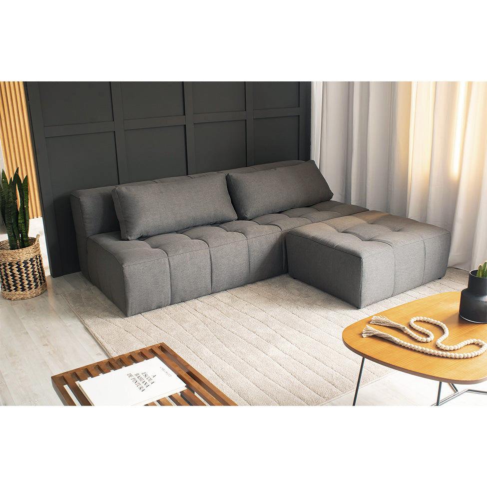 [COMPRE 1 E LEVE 2] Puff Modular Sonho Linho
